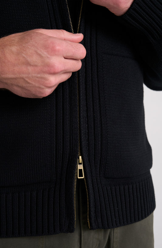 Zip Up - Black