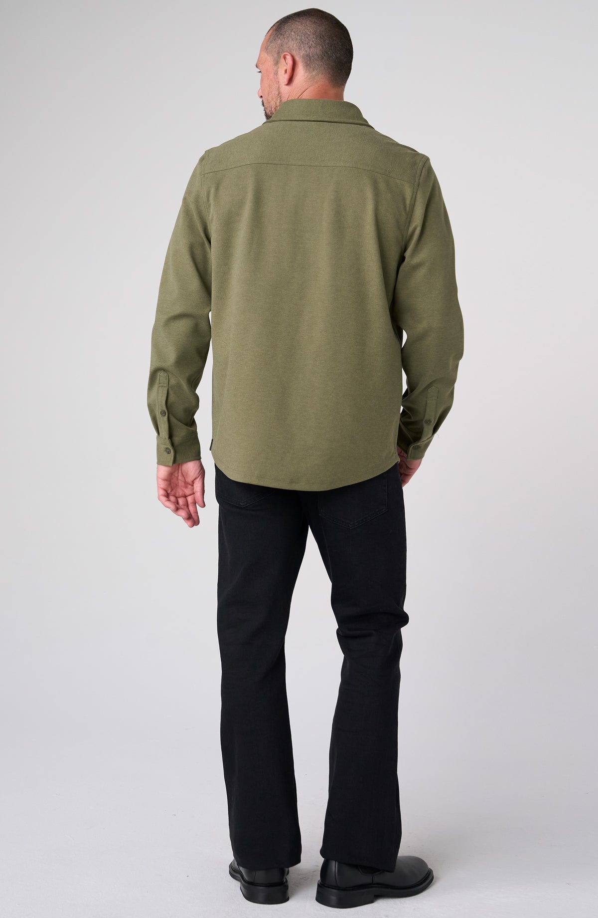 Flap Pocket Overshirt - Winter Moss