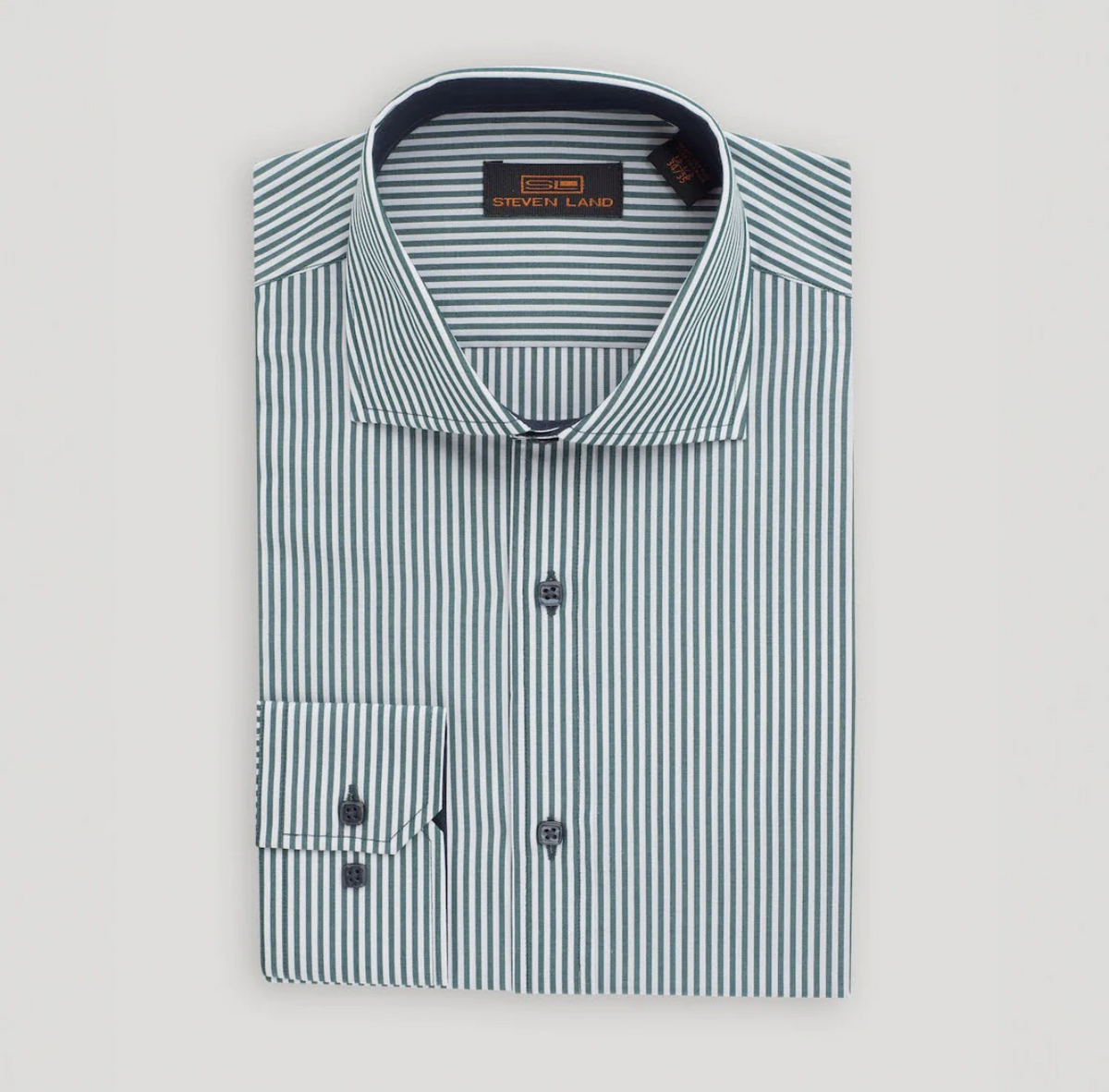 The Earl Striped - Forest Green