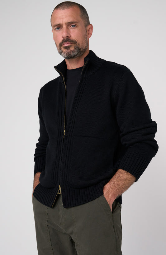 Zip Up - Black