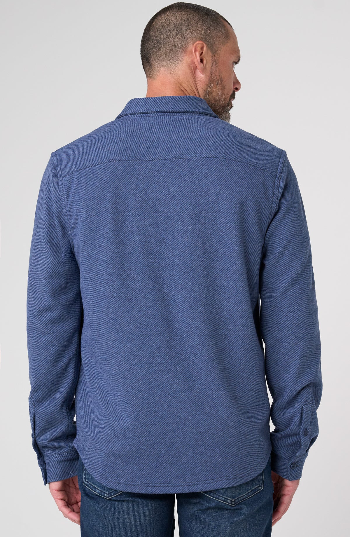 Button Up - Blue Slate Multi