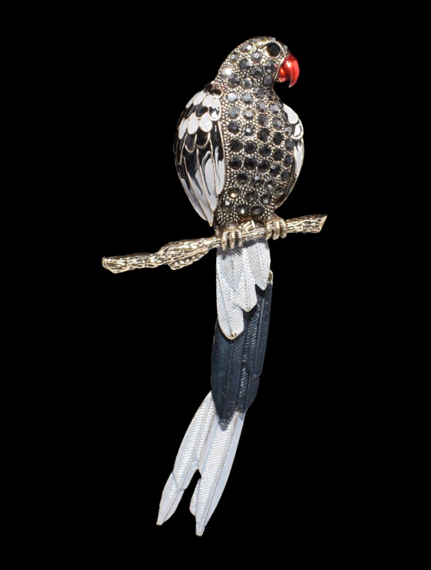Parrot Brooch