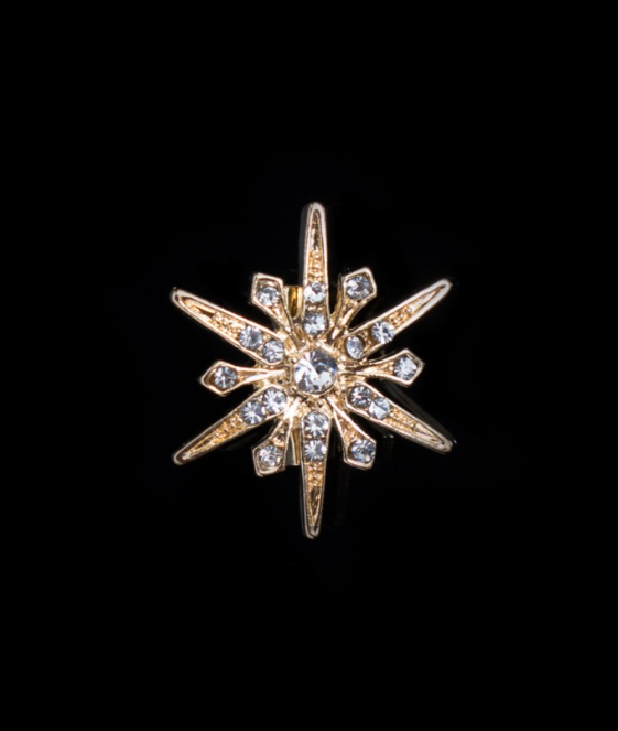 Star Pin Lapel - Gold