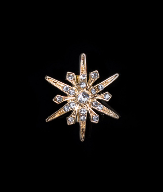 Star Pin Lapel - Gold